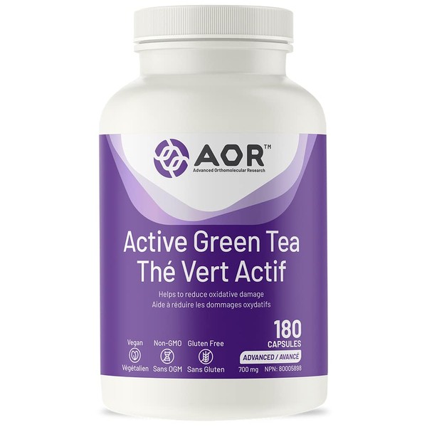 AOR - Active Green Tea - 180 Capsules
