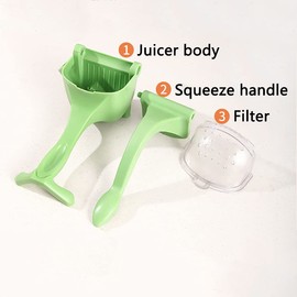 Fruit Lemon Squeezer, Lemon and Lime Citrus Squeezer, Manual Juicer Plastic, Lime Press Plastic, Manual Press for Extracting, Removable Juicer, Easy to Clean, Used to Squeeze All Kinds of Fruits
