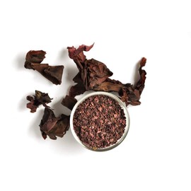 Wohltuer Bio Dulseflocken 50g - Dulse Algen Bio, Lappentang Bio getrocknet - Nachhaltige Wildsammlung an der Atlantikküste