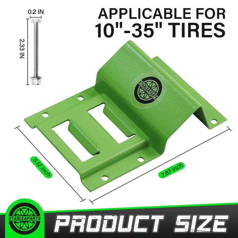 Heavy Duty Wheel Chock Tie Down Straps Set (4PK) -