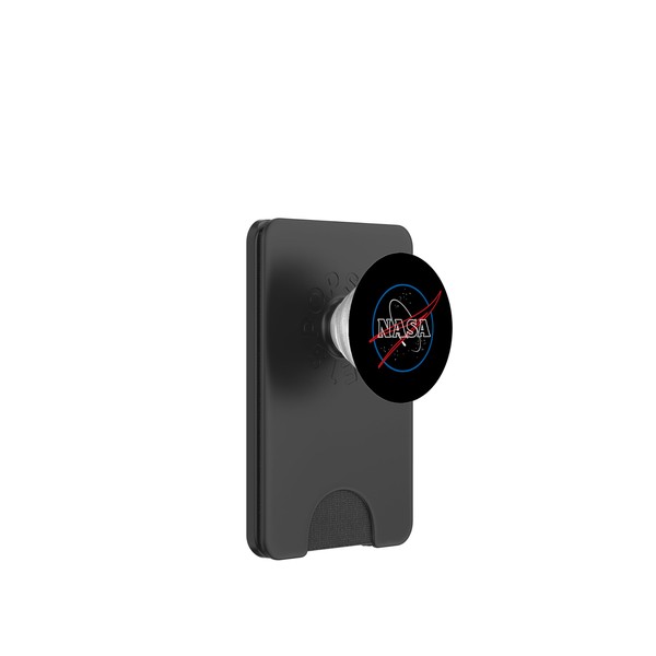 NASA Insignia Meatball Logo transparent PopSockets PopWallet for MagSafe