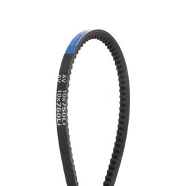 sourcing map Timing Belt 750 mm Inner Belt 10 mm Wide Rubber Drive Belt for Power Transmission