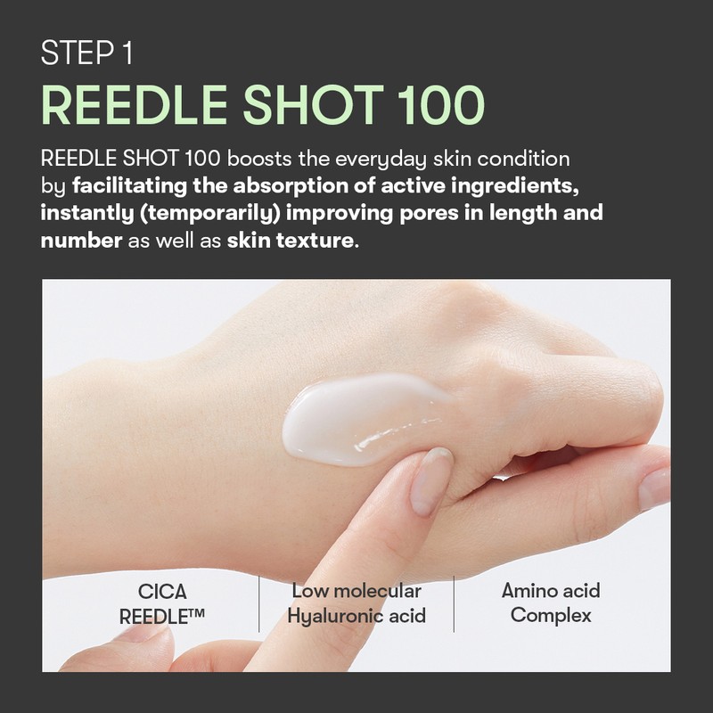 VT Cosmetics [VT Cosmetics]Reedle Shot 100 2-Step Mask (1ea)