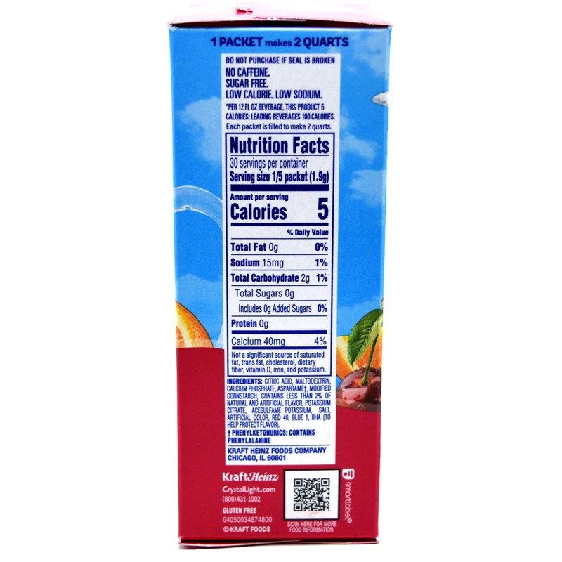 Crystal Light Fruit Punch Drink Mix (12-quart), 2.04-ounce Packages (Pack