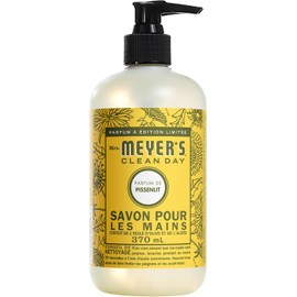 Mrs. Meyer's Clean Day Liquid Hand Soap, Dandelion Scent, 532mL Bottle