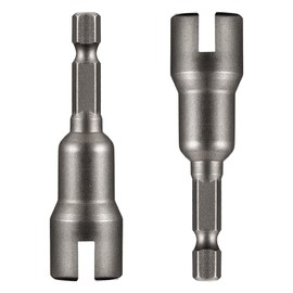 2 PCS Nut Driver Wing Nut Driver Drill Bit Socket Wrenches Tools Set Wing Nut Spanner for Panel Nuts Screws