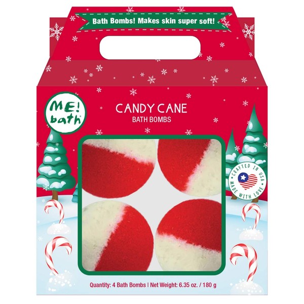 ME! Bath Candy Cane Box Set Bath And Body Gift