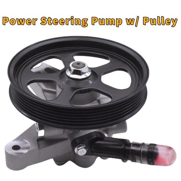 Unbranded Power Steering Pump w/ Pulley for 2008-2012 Honda Accord