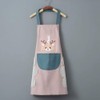 Queerelele Pack of 2 Women's Waterproof Kitchen Apron Cooking Apron