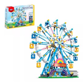 Maíz Juguete Rueda Fortuna Armable Bloques Luz Led Movimiento