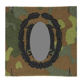 German Army Performance Badge Black Original Bundeswehr Fabric Colour: Camouflage Textile Patch