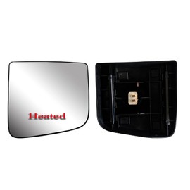 Replacement Door Side Passenger Right Side Lower Convex Mirror Glass Heated With Back Plate Fit Peterbilt 576 579 587