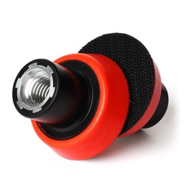 Z-LEAP 2" Hook and Loop Backer Pads with 5/8-11 Thread for Car Polisher Sanding Polishing (2-Pcs)