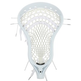 StringKing Men's Legend Intermediate Lacrosse Head Strung with Type 3s Mesh (Black/Black)