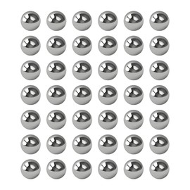 FOCMKEAS 50 PCS 2 mm/0.08" Bearing Balls 304 Stainless Steel Solid Ball Bearing G100 Precision Ball