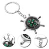 Gatuida Mini Compass Keyring Portable Hiking Navigation Tool Durable Design