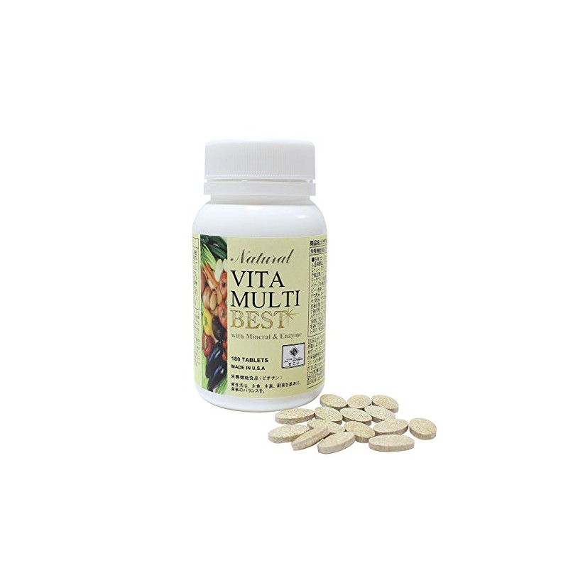Complements the natural blessings. Vita-Multi Vest, 180 Tablets