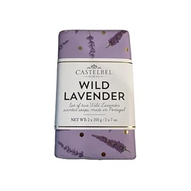 Castelbel Wild Lavender Scented Soaps. (2) 7 oz