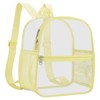 Slumou Clear Backpack Stadium Approved 12×12×6 Clear Mini Backpack Small