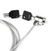 Cable Technologies Steel Security Cable 110cm Notebook with Padlock Kensington