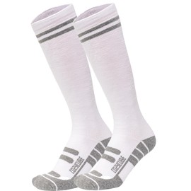 cozycube Ski Socks, Snowboard Socks, Women's, Men's, 1 Pair Set, 2 Pairs Set, Simple, Unique Design, Antibacterial, Odor Resistant, For Mountain Climbing, Thermal, Breathable, Sweat Absorbent, Quick