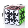 SHONCO Magic Cube, Gear Cube, 360 Degree Rotating Three-Dimensional Gear