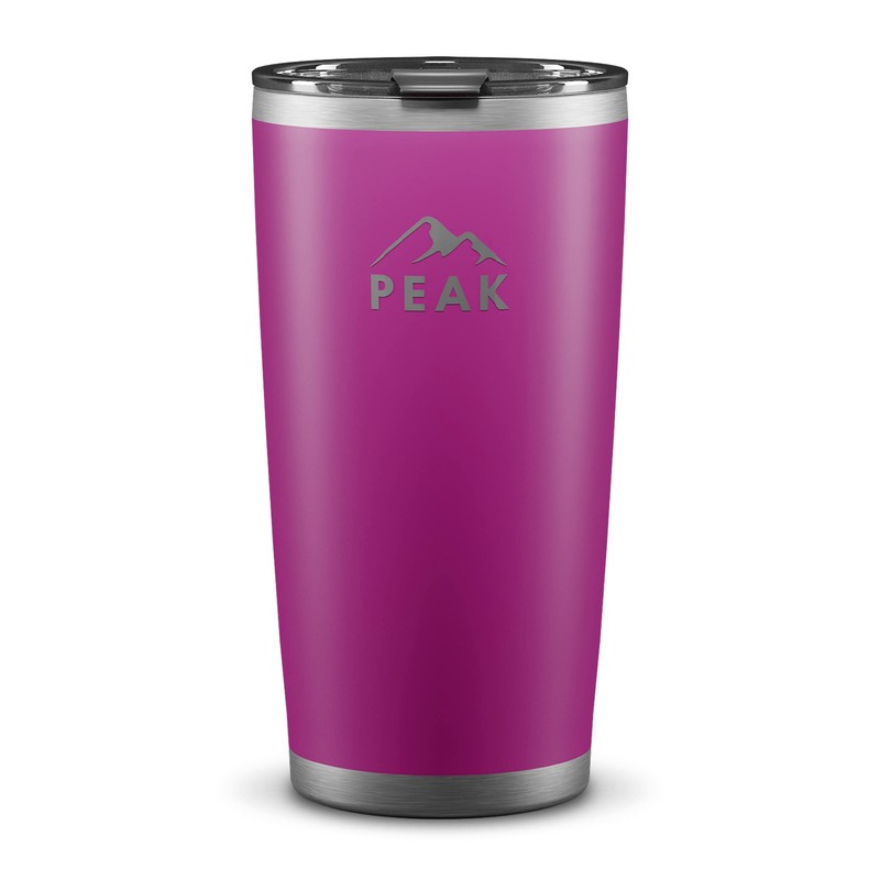 20oz/570ml Insulated, Vacuum Seal, Thermal Peak Drinkware Classic Tumbler (Purple)