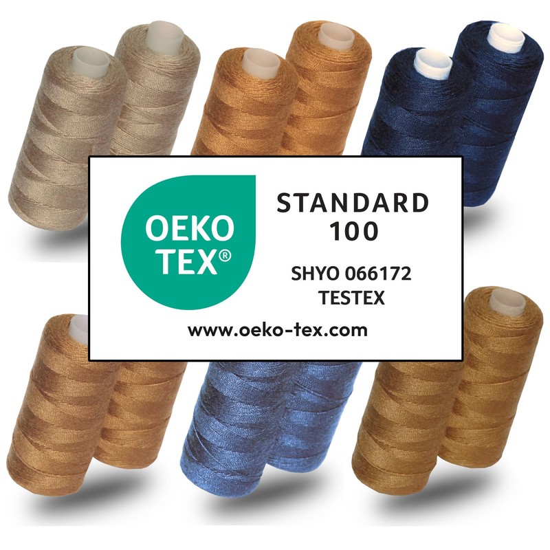 Lialina Jeansgold Denim Yarn for Sewing Machine [2 x 150