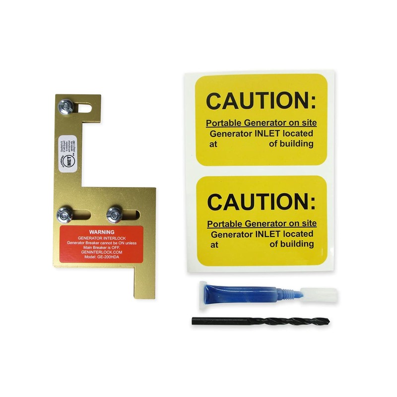 GE-200HDA GE General Electric Generator Interlock Kit for Verticle Main