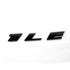 Yoaoo 1x OEM 1LE Emblem Badge Letter Rear Side Compatible with Zl1 1LE 1LE Door Matte Black