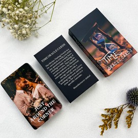Sacred Time Oracle Deck, Divine Timing Oracle Cards, Oracle Cards for Beginners, Spiritual Guidance for Mindfulness, Journaling, Meditation & Divination, Answer All Your Timing Related Questions