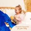 Be Mammy BE20-168 Warm Baby Blanket Baby Gift (Dark Blue