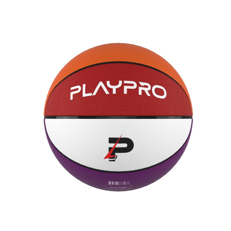 PLAYPRO Rubber Basketball (7, Multi-Color)