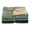 Solwang 3-Piece Danish Cotton Dishcloths in 100% Certified Organic Cotton