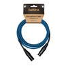 Cascha Standard Line Microphone Cable (XLR), Blue, 6m