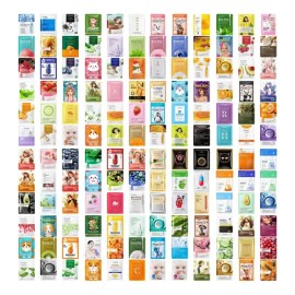 Pack De 50 Piezas Mascarillas Faciales Surtidos Coreanas                                                                                              