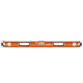 Swanson Tool Co SVB360 36 Inch Aluminum Box Beam Level with Gelshock End Caps, Contractor Series