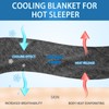 CHOSHOME Cooling Blanket for Hot Sleepers Lightweight Summer Cold Thin