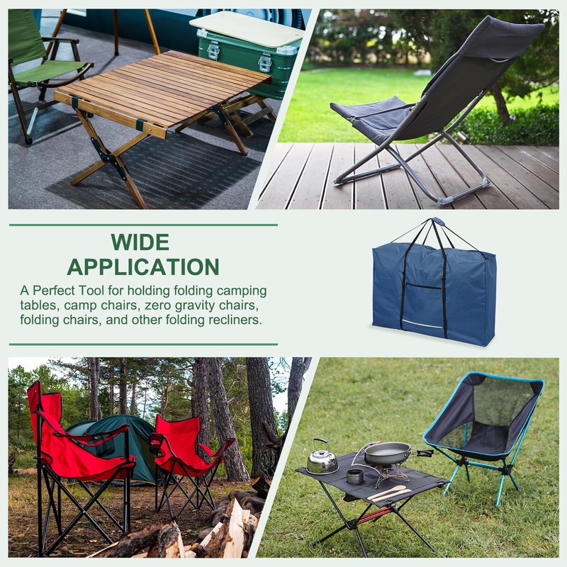 PATIKIL Folding Chair Carry Bag, 600D Oxford Heavy Duty Waterproof