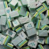 4-Layer Engraved American Mahjong Set, Boutique 160-Tile Mint Marbled Edition,