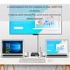 DisplayPort KVM Switch 2 Ports 4K 60Hz Dual Mode Aluminum