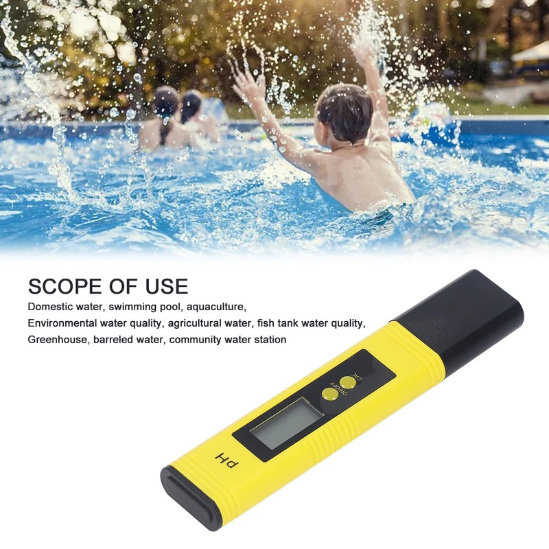 PH Tester Pen Accurate Measurement Auto Backlit Portable PH Meter