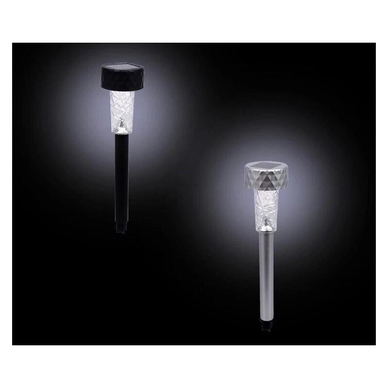 Garden Collection Solar Stake Light. Black ShipN24hours-R