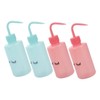 CHILDWEET 250ml Curved Tip Squeeze Bottle Set Eyelash Extension Rinse