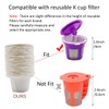 Disposable Coffee Filter Paper for Keurig Brewers Single Serve 1.0
