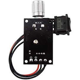 Gebildet 1 x 1203BB 6V-28V 3A 80W DC Motor Speed Controller (PWM), Adjustable Reversible Motor Driver Speed Switch