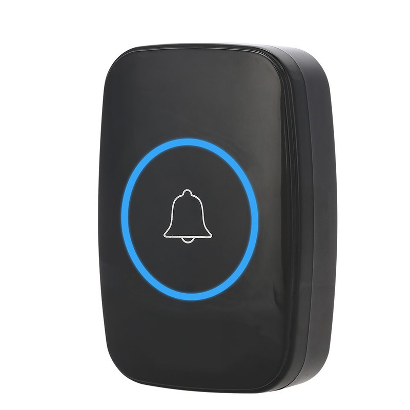 Wireless Music LED Doorbell Outdoor Transmitter Indoor Receiver 300m Remote