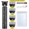 Recortadora Vintage Profissional T9 Negra Color Negro