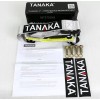 TANAKA 2X TANAKA UNIVERSAL LIGHT GRAY SILVER 4 POINT BUCKLE