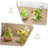 Kisangel 2pcs Handmade Resin Dragon Ornaments Dragon Decor Craft Adornment